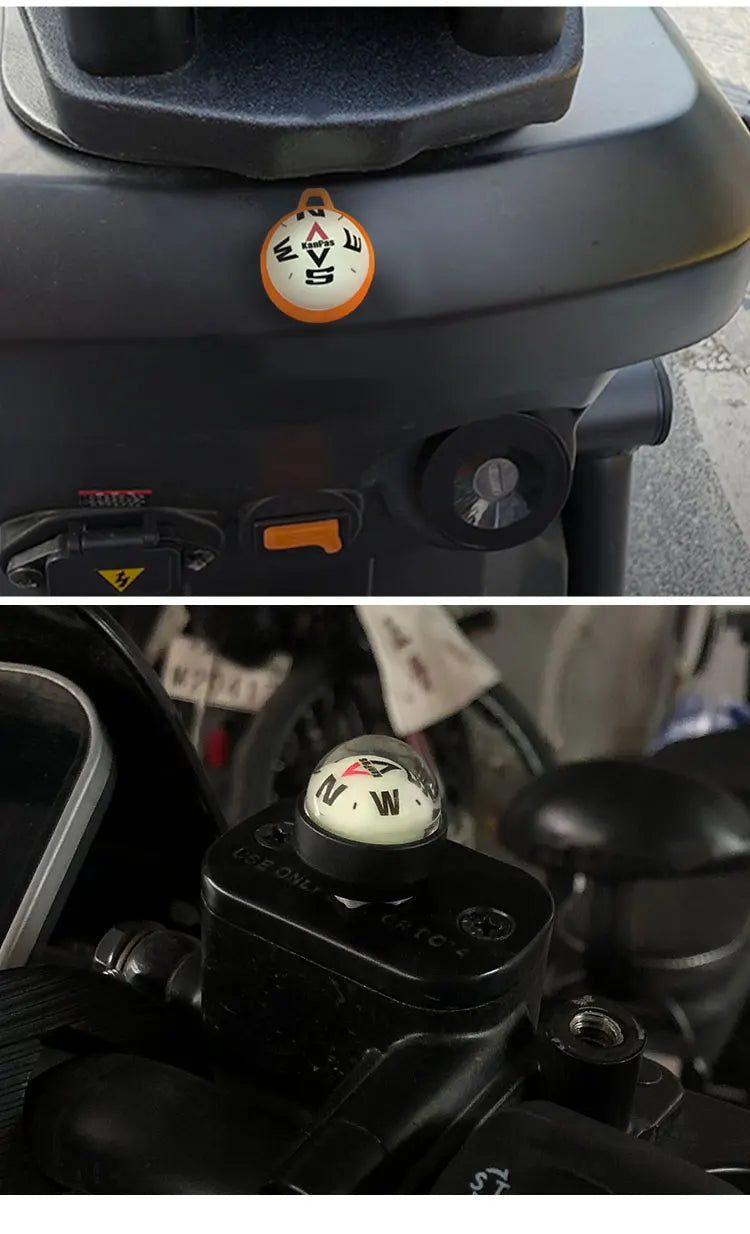 KanPas EDC Micro Floating Compass Ball /Luminous Compass Ball for outdoor&bike/ Waterproof, Lightweight Compss Ball/EDC-V20L