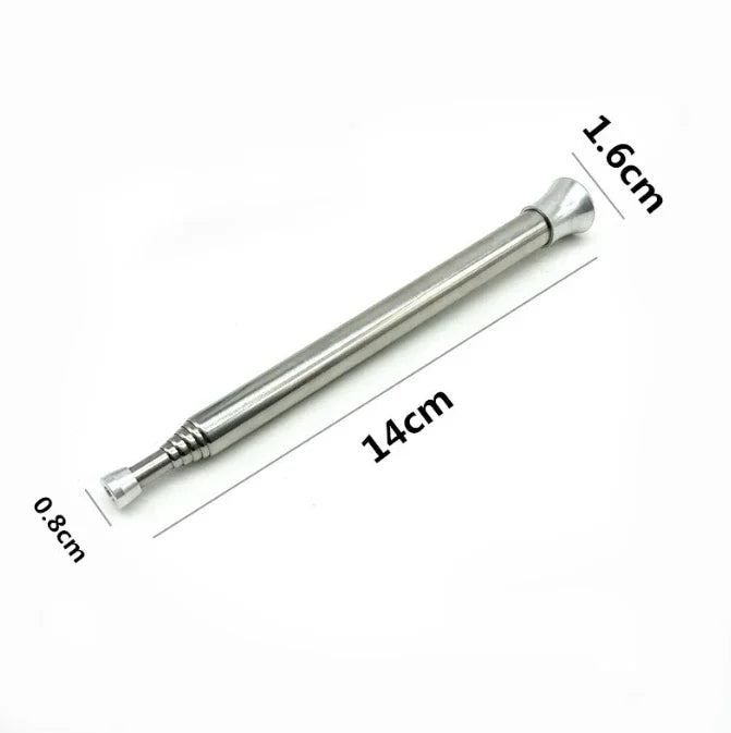 Telescopic Camping Blower Fire Tube Collapsible Bellows Outdoor Survival Starter Pocket Gear for Easy Campfire Ignition