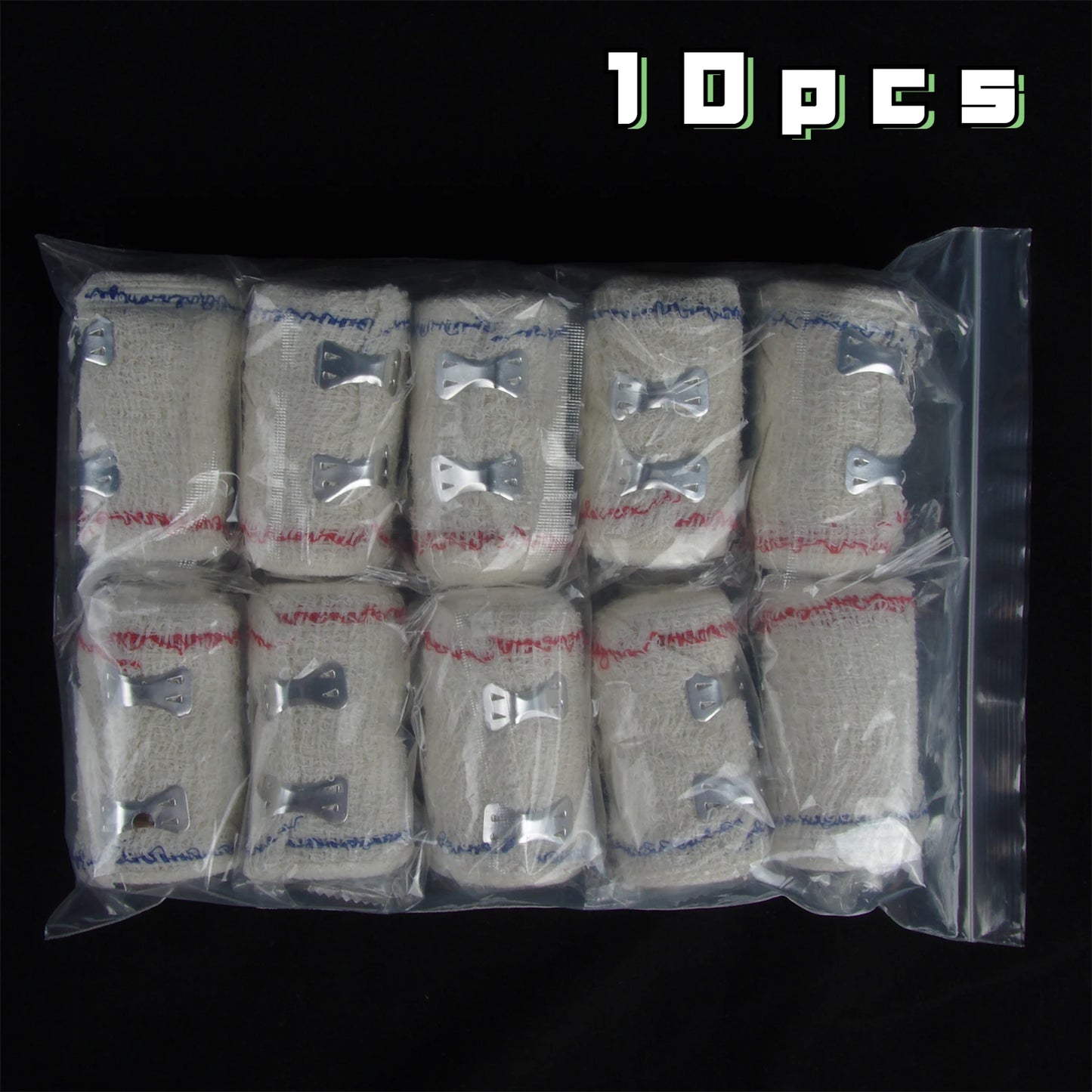 PBT Elastic Bandage First Aid Kit Gauze Roll Wound Dressing Medical Nursing Emergency Care Bandage 7cm*4.5M Medical Supplies