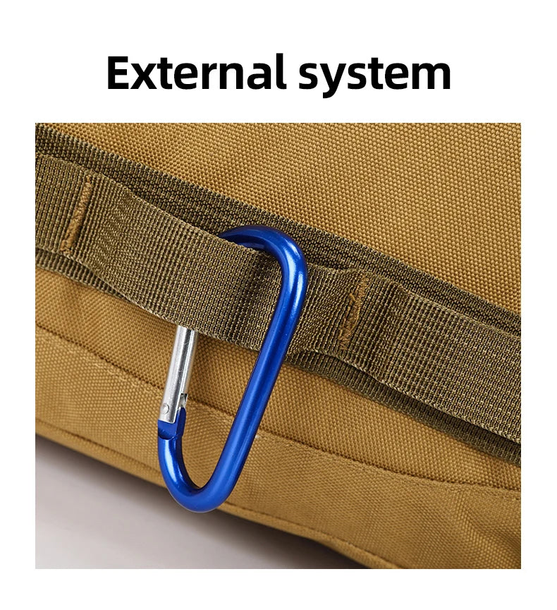 Tactical Climbing Backpack Large Capacity Travel Bag Outdoor Shoulder Camping Hiking Rucksack Men Women Mountaineering Backpack