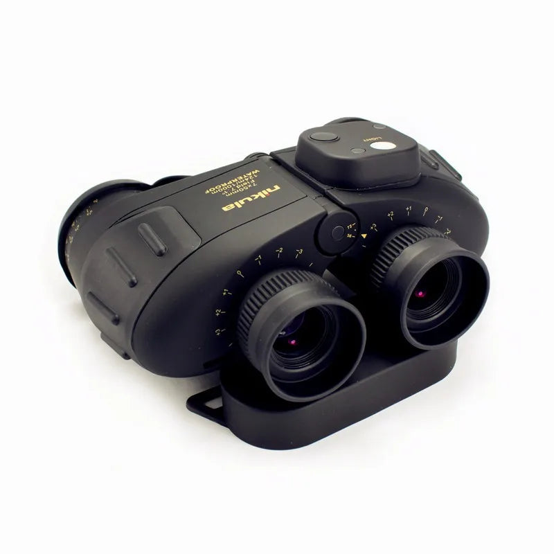 Waterproof Binoculars Nikula 7x50 Telescope Military Powerful Rangefinder Long Range With Digital Compass Night Vision Hunting