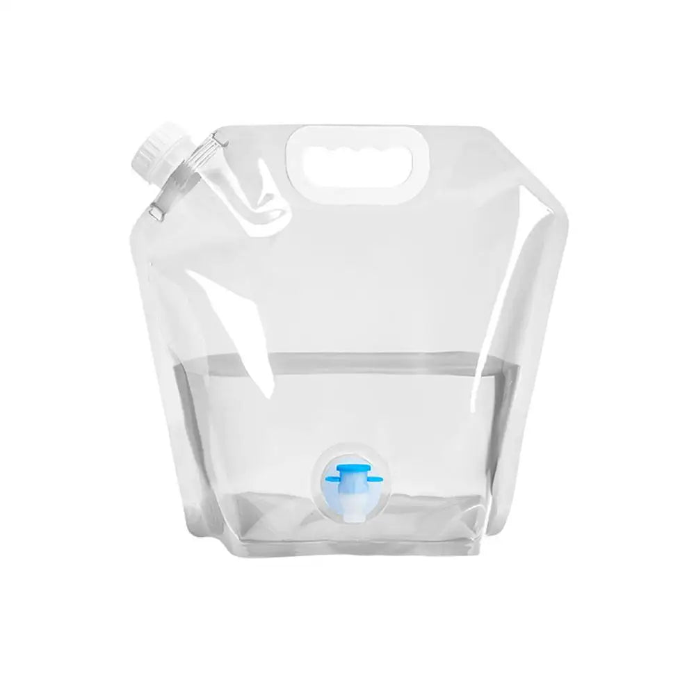 5/10L Portable Camping Water Bag Foldable Drinking Water Bucket Large Capacity Water Container For Outdoor Travel Lightweight