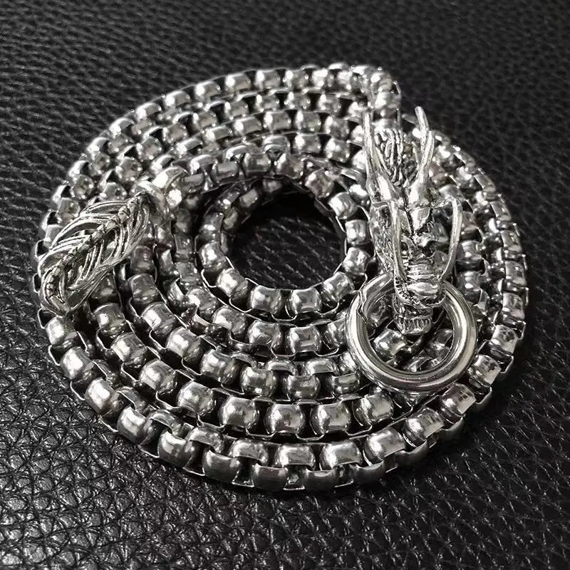 New Tactical EDC Stainless Steel Faucet Box Chain Bracelet Solid Metal Self Protection Survival Tools Outdoor Self-defense Tool