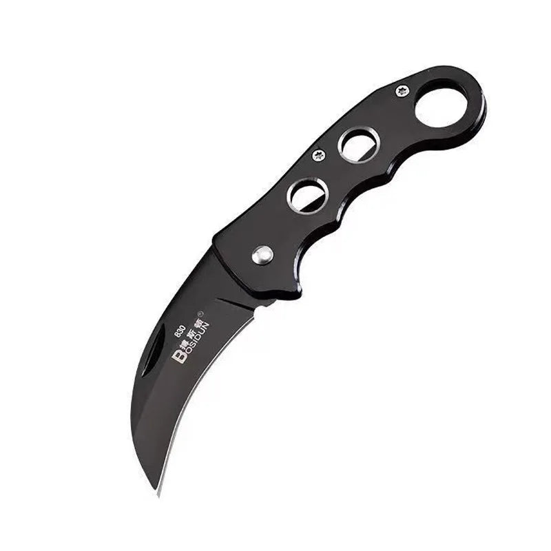 Outdoor Eagle Claw Military Knife Curved Detached Express Short Personalized Carrying Wolf Folding Knife Camping Survival Knife