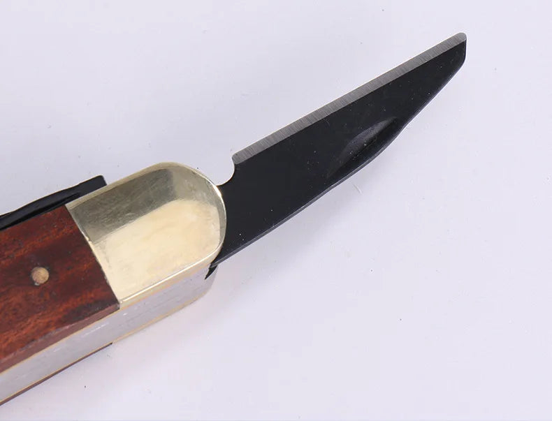 6 in 1 Multi-purpose Portable Folding Pocket Cutter Wood & SK5 Steel Portable Gift Cutting Tool For Camping Home Furnishing