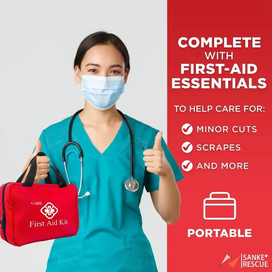 First Aid Kit 26-330 Piece All-Purpose Tactical  Emergency Kit In The Car Acessories Survival Kits Camping Medical Bag