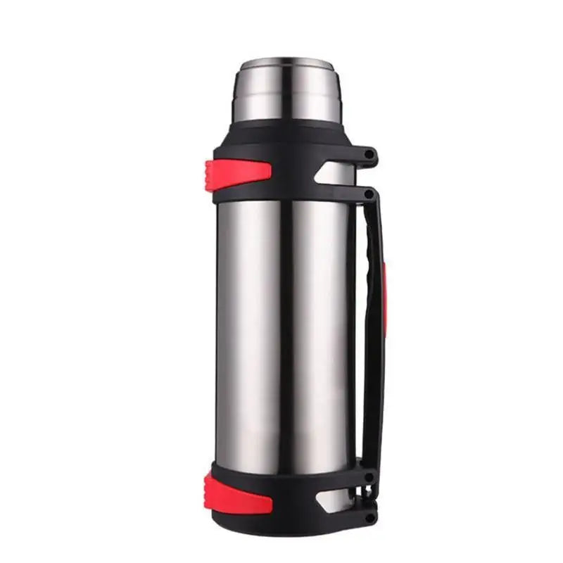 Large Capaci 2000ml Stainl Steel 304 Insulated Water Bottle Portable Outdoor Men's Women's Beverages Dining Utensils