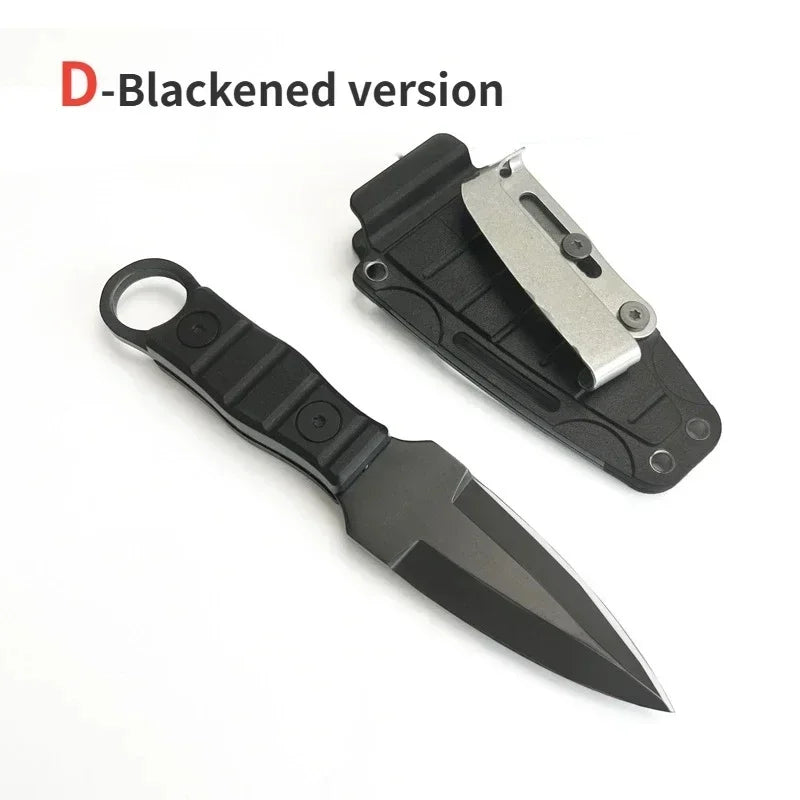 Outdoor  Straight Knife High Hardness SurvivalKknife Camping EDC Portable Utility Knife K Sheath Hunting Camping Tool