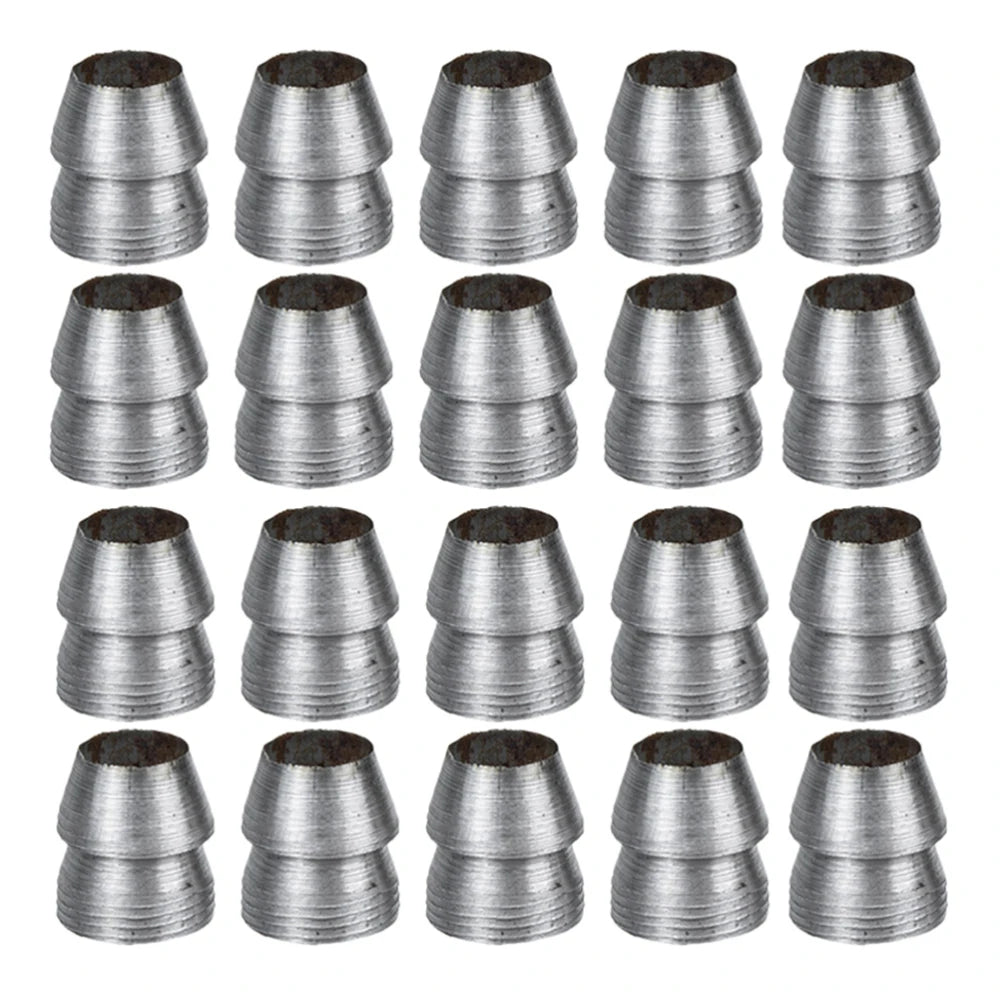 20 Pcs Metal Iron Wedges Hammer Handle Splitting Wedge Set For Axe Claw Hammer Steel For Carpentry Maintenance