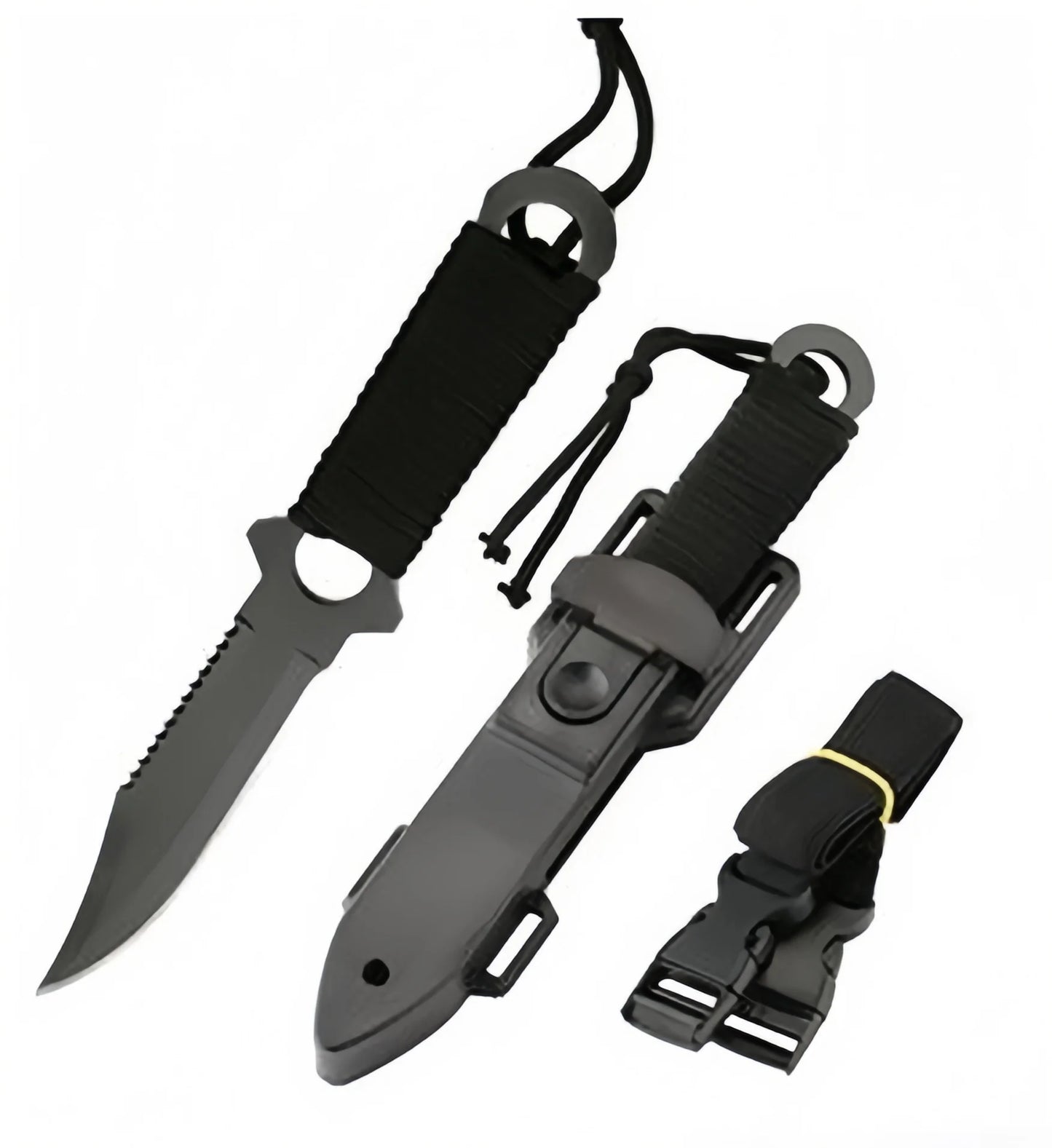 Outdoor High hardness tactical knife, field sharp straight knife, portable pocket knife, non-folding multi-purpose fruit knife