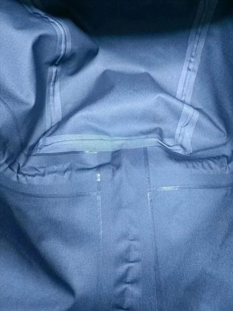 ARC SV Embroidery Bird Logo Three Layer Mens Womens Camping Coat Outdoor Waterproof Windbreaker Hiking Ski Jackets Unisex