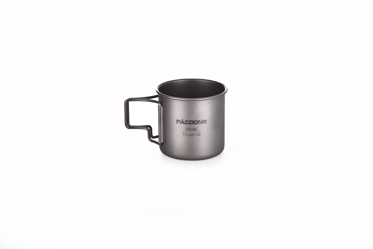 PACOONE Camping Mug Titanium Cup Tourist Tableware Picnic Utensils Outdoor Kitchen Equipment Travel Cooking Set Cookware Hiking