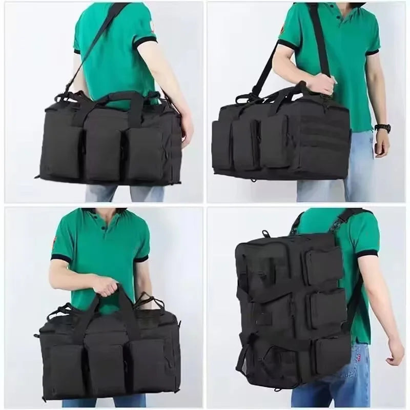 Hiking Travel Bag Camping Backpack Tactical Outdoor Shoulder Rucksack Large Multifunctional Knapsack Miliatry Duffel Handbags