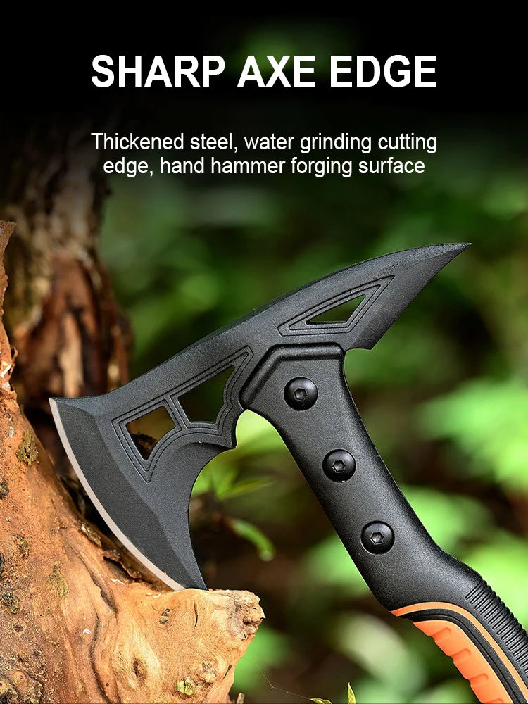 Outdoor Axe Outdoor Self-Defense Axe,Outdoor Camping Axe,Camping Tactical Axe,multifunctional Woodworking Axes,survival hatchet