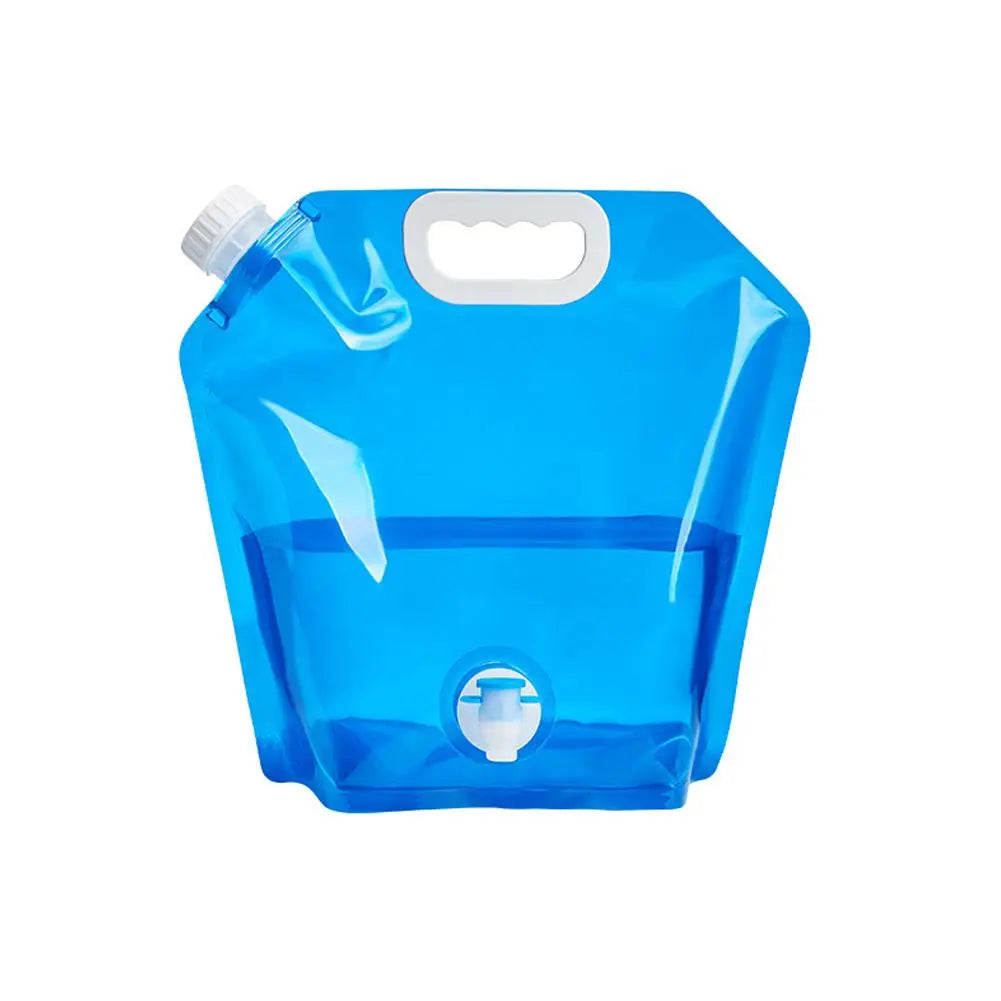 5/10L Portable Camping Water Bag Foldable Drinking Water Bucket Large Capacity Water Container For Outdoor Travel Lightweight