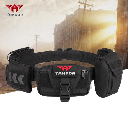 YAKEDA Detachable multifunctional belt suitable for outdoor hiking and camping