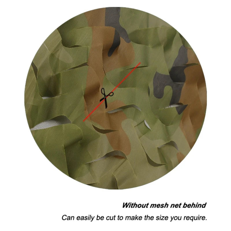 Military camouflage net Hunting camouflage net Garden gazebo net Car awning White blue green black jungle desert color