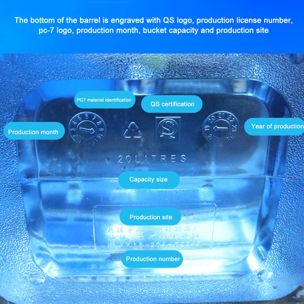 Camping Water Container Portable Car Driving Water Tank Large Capacity Outdoor Water Bucket with Faucet Picnic Accessories