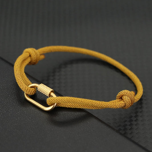 Adjustable Survival Bracelet With Multi-color Options Stainless Steel Clasp For Men Outdoor Adventures Grade A 3mm Rope Braslet