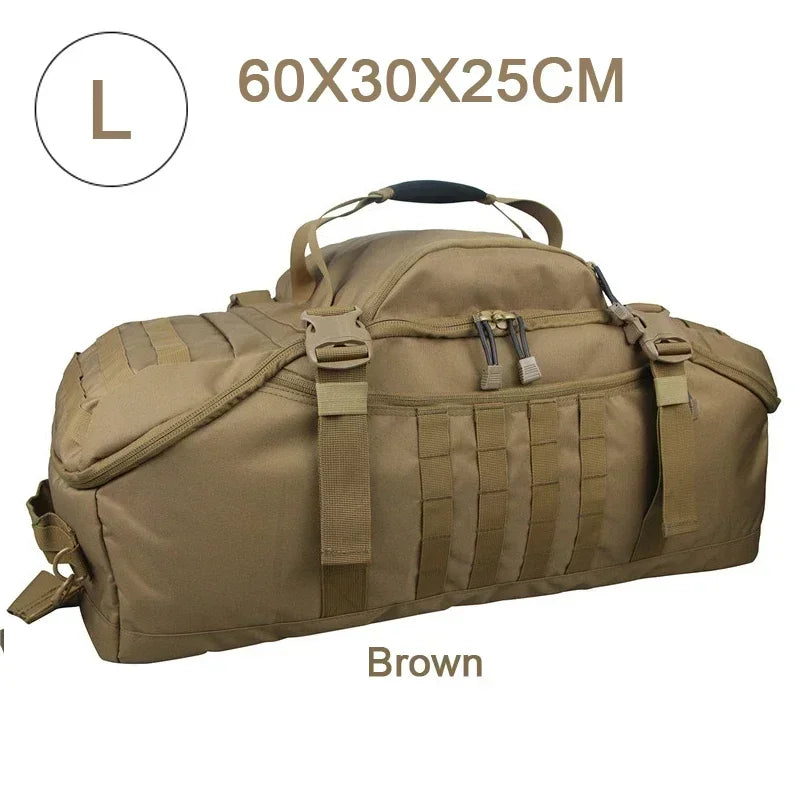30L 45L 80L Large Duffle Bag Tactical Backpack Outdoor Camping Bags Molle Men Backpacks Travel Bag for Hiking