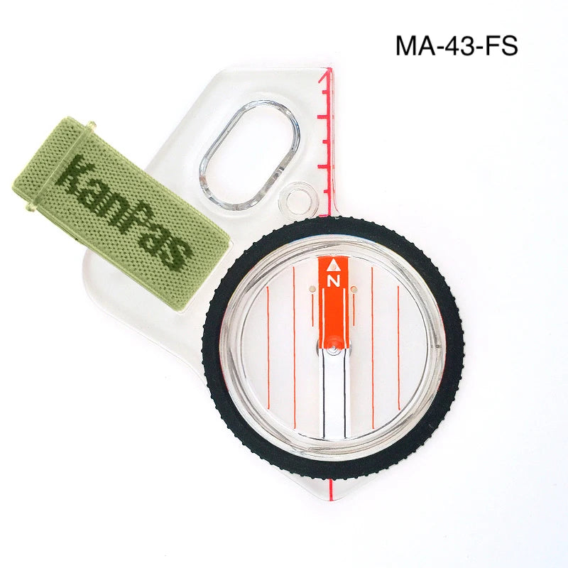 KANPAS  elite competition orienteering  thumb compass with silicon ring,MA-43-FS
