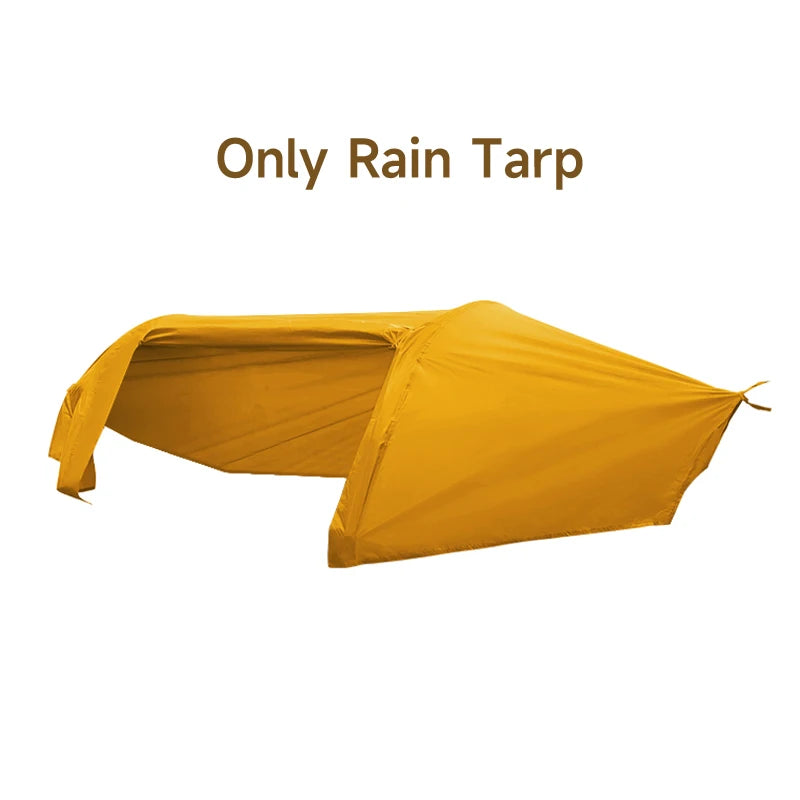 Camping Hammock Tent with Mosquito Net and RainFly，3 in 1 Waterproof Lightweight Sleeping Hammock , Travel Outdoor with Hiking