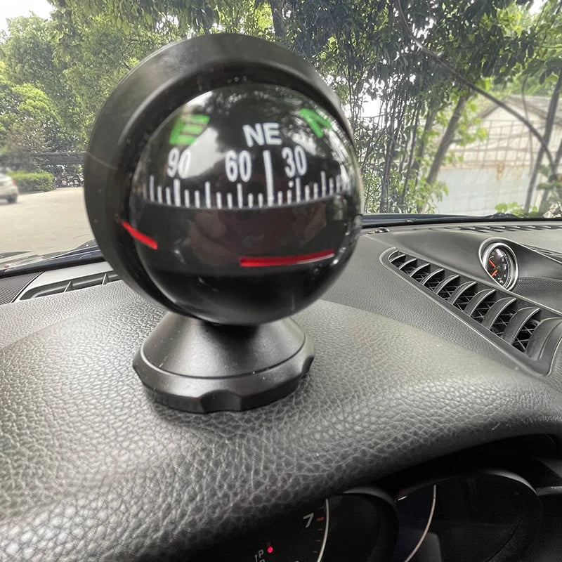 Waterproof 4x4 Off-Road/Marine Compass for Car Motorcycle Boat SUV Interior Dashboard Mount High Precision Anti-Vibration Design