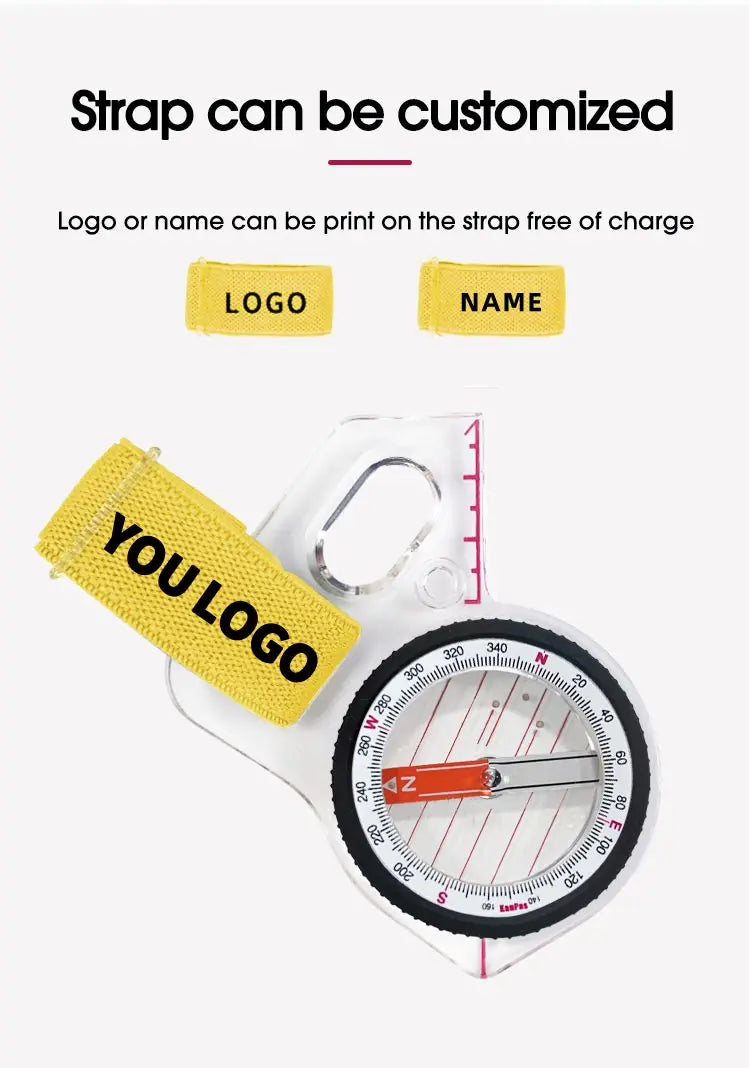 KANPAS  elite competition orienteering  thumb compass with silicon ring,MA-43-FS