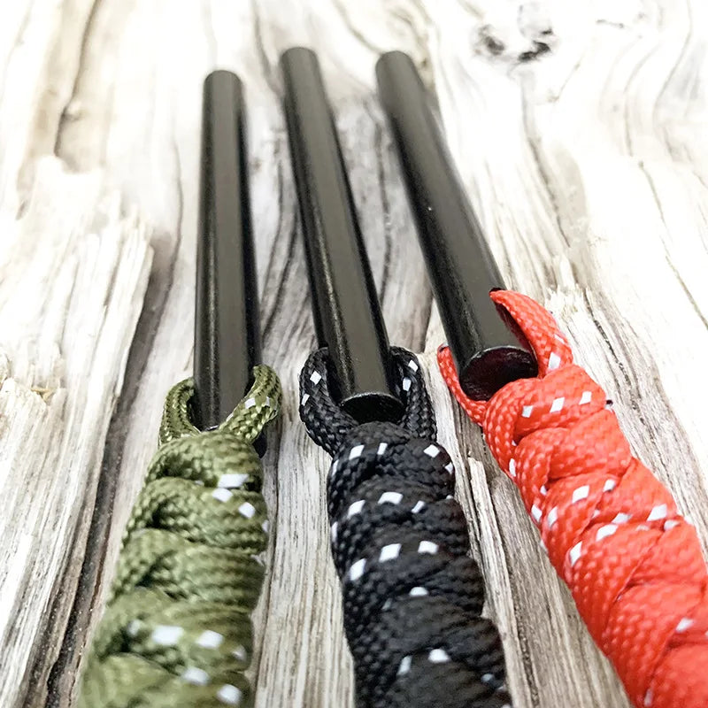 Bear Grylls Survival Fire Starter Magnesium Flint Rod Portable Emergency Firesteel Kit Lighters Smoking for Camping Hiking Tool