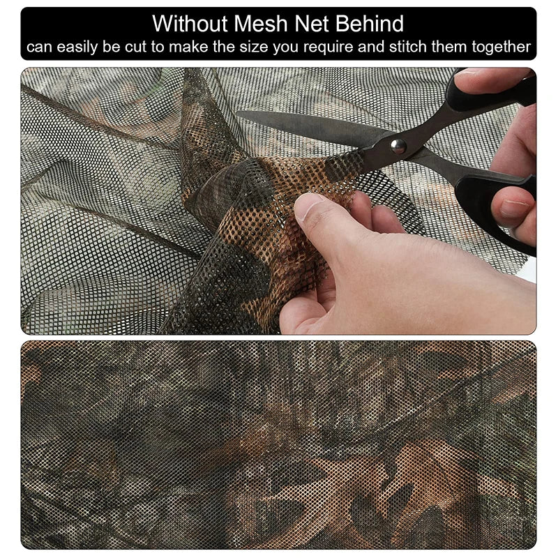 Camo Hunting Netting 1.5*2/3/4/5/6/8/10/12/15m 300D Tree2 Sunshade Garden Tent Hood Background Decoration Snow Winter Camouflage