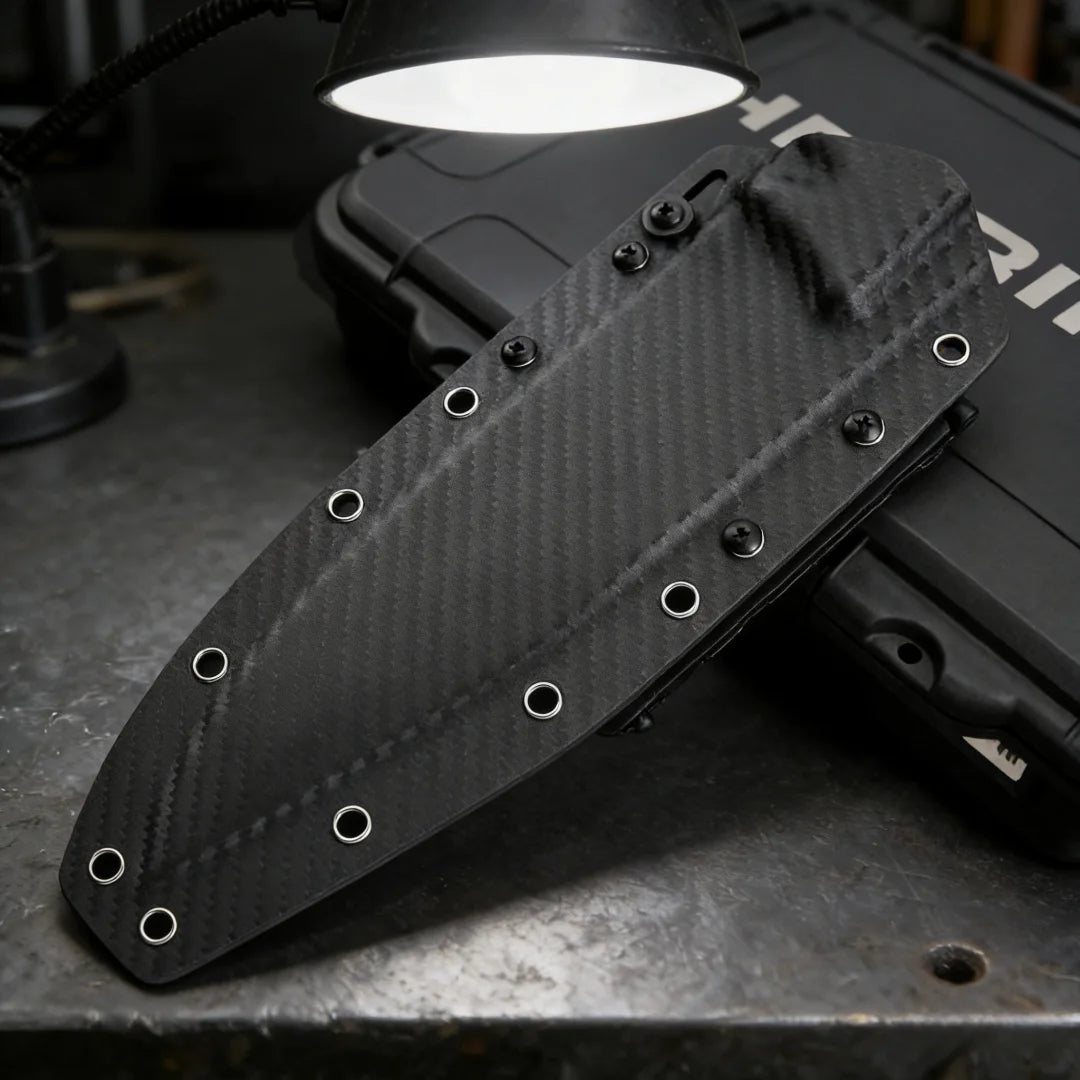 MICROTECH - Arbiter Camping Jungle Troubleshooting Knife, Outdoor adventure emergency tool, Sharp Fruit knife