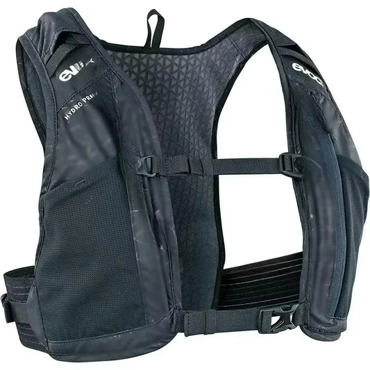 Hydration Backpack for Cycling, Hiking or Jogging, (Extra Light, Two Nutrition COMPARTMENTS, Two Chest Strap Pockets, Camel Pack