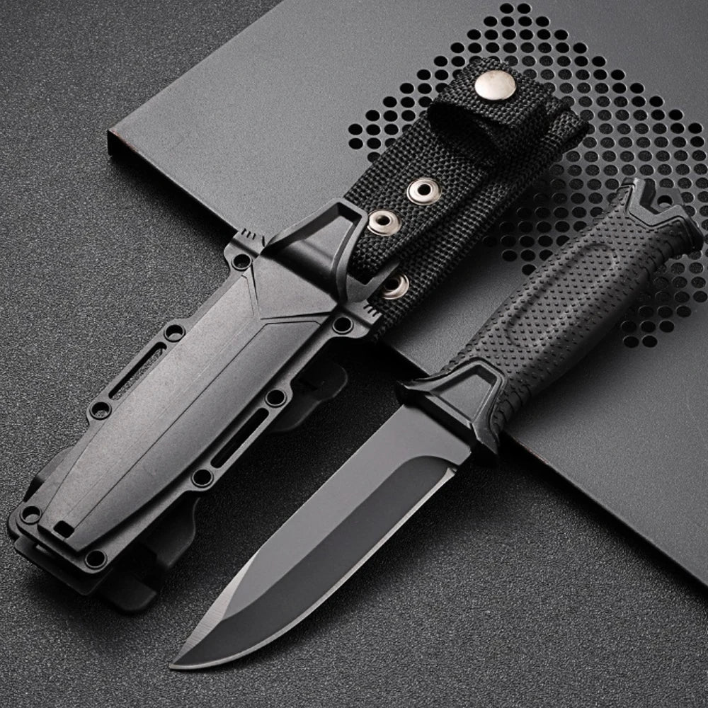 Fashion Stainless Steel Outdoor Survival Knife Portable Camping Pocket Knife Military Tactical Knives for Self Defense Hiking