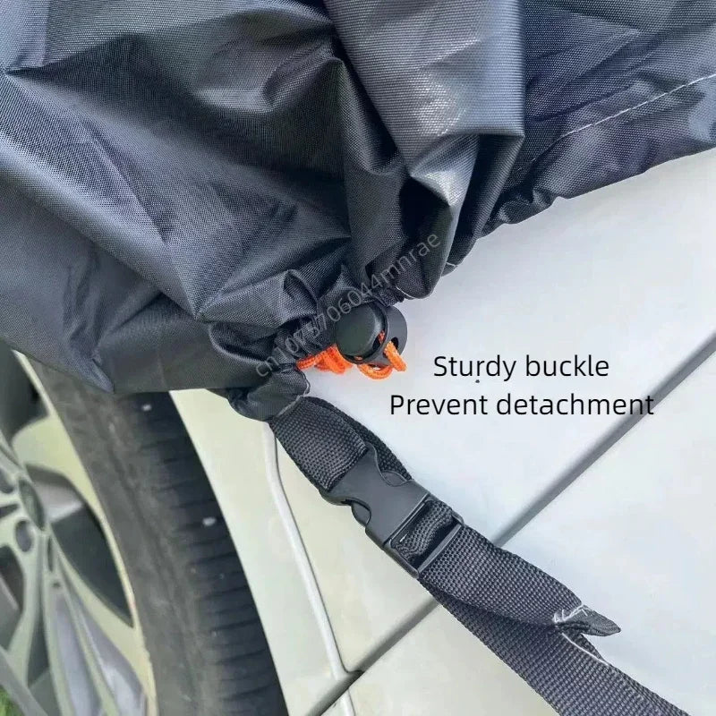 Military Green SUV Tent, Rear Car Connected Multifunctional Tent, Outdoor Camping Waterproof Windproof Tent