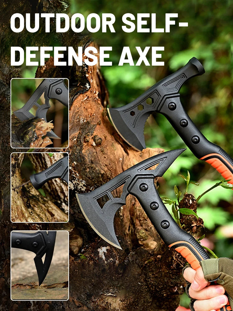 Outdoor Axe Outdoor Self-Defense Axe,Outdoor Camping Axe,Camping Tactical Axe,multifunctional Woodworking Axes,survival hatchet