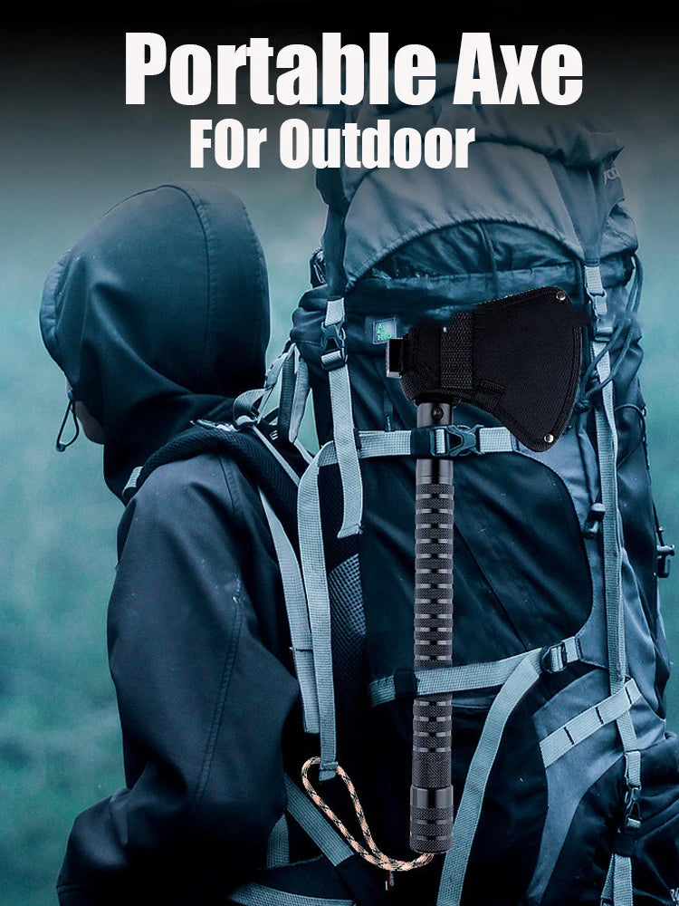 Foldable Tactical Axe Tomahawk Army Outdoor Hunting Camping Survival Machete Axes Portable Tomahawk Camping Hatchet Tool Kit