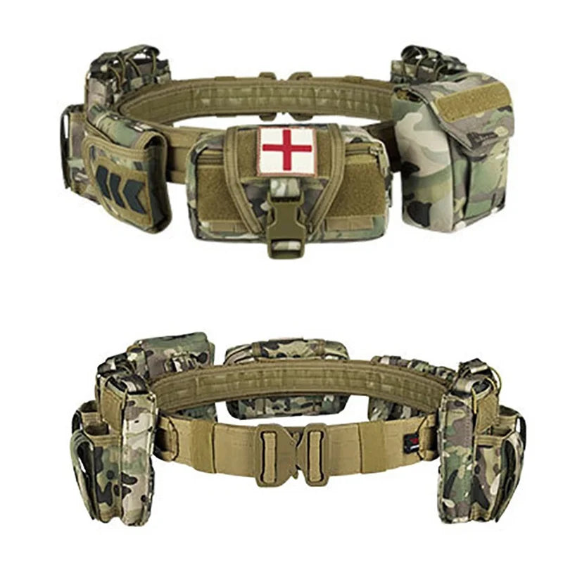 Yakeda Gear User Outdoor Black Hunting Tactics Law Enforcement Duty Security Traffic air gun Belt airsoft equipment Camo