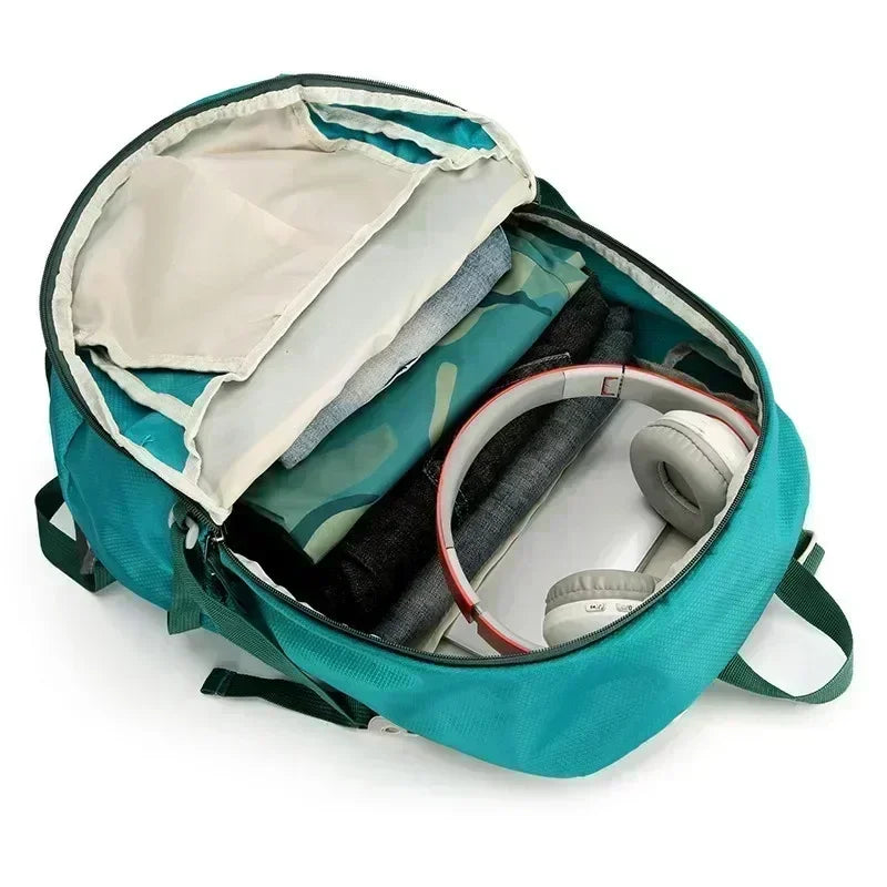 40L outdoor hiking camping backpack outdoor waterproof lightweight mountaineering bag cycling backpack with waterproof cover