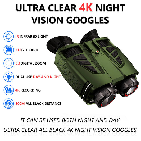 NVC800 WIFI Compact Thermal Monocular 16x Zoom Adjustable Night Vision Goggles Lightweight Thermal Camera for Hunting & Camping