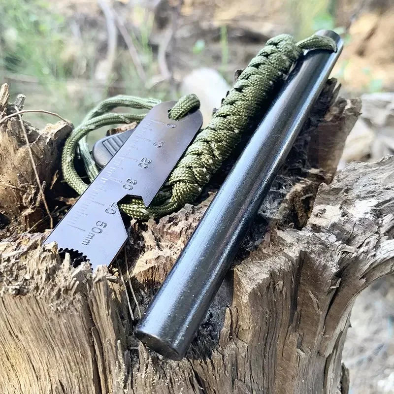 Bear Grylls Survival Fire Starter Magnesium Flint Rod Portable Emergency Firesteel Kit Lighters Smoking for Camping Hiking Tool