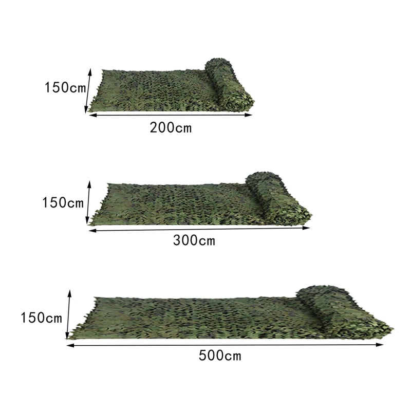 Military camouflage net Hunting camouflage net Garden gazebo net Car awning White blue green black jungle desert color