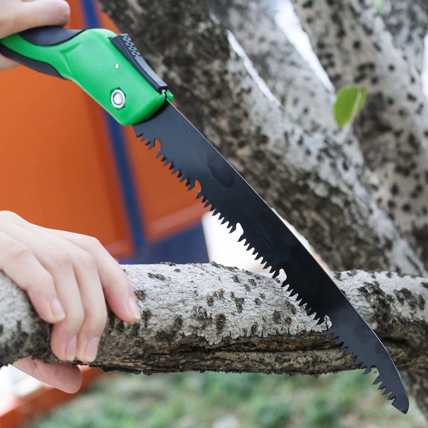 Folding Heavy Duty Hand Saw Camping Tourist Saw Portable Handy Wood Cutting Tool Garden Tree Pruning Trimming Cutting