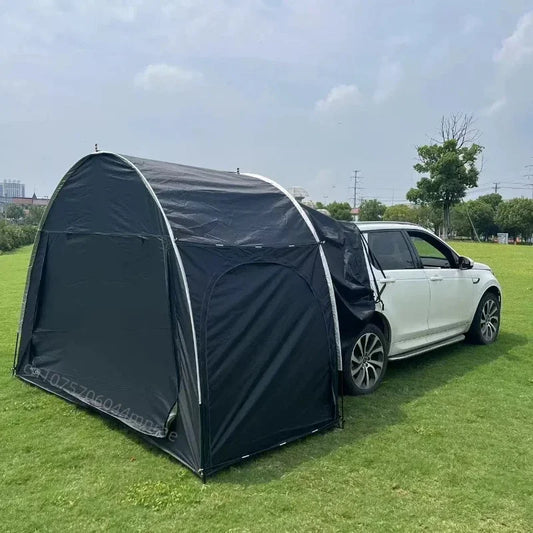 Military Green SUV Tent, Rear Car Connected Multifunctional Tent, Outdoor Camping Waterproof Windproof Tent
