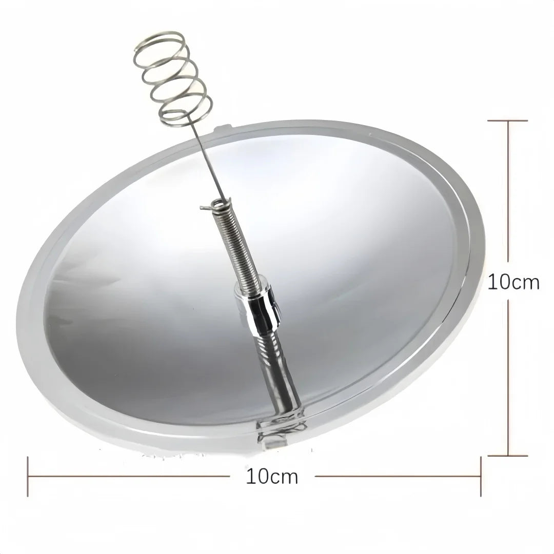 Outdoor Fire Starter Reflective Mirror Solar Windproof Waterproof for Mountain Climbing Camping Survival Fire Cigarette Lighter