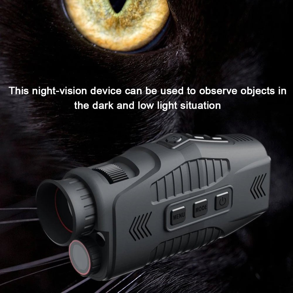 R11 1080P Monocular Infrared Night Vision Device Day Night Use Photo Video 5X Digital 300M Full Dark Viewing Distanc For Hunting