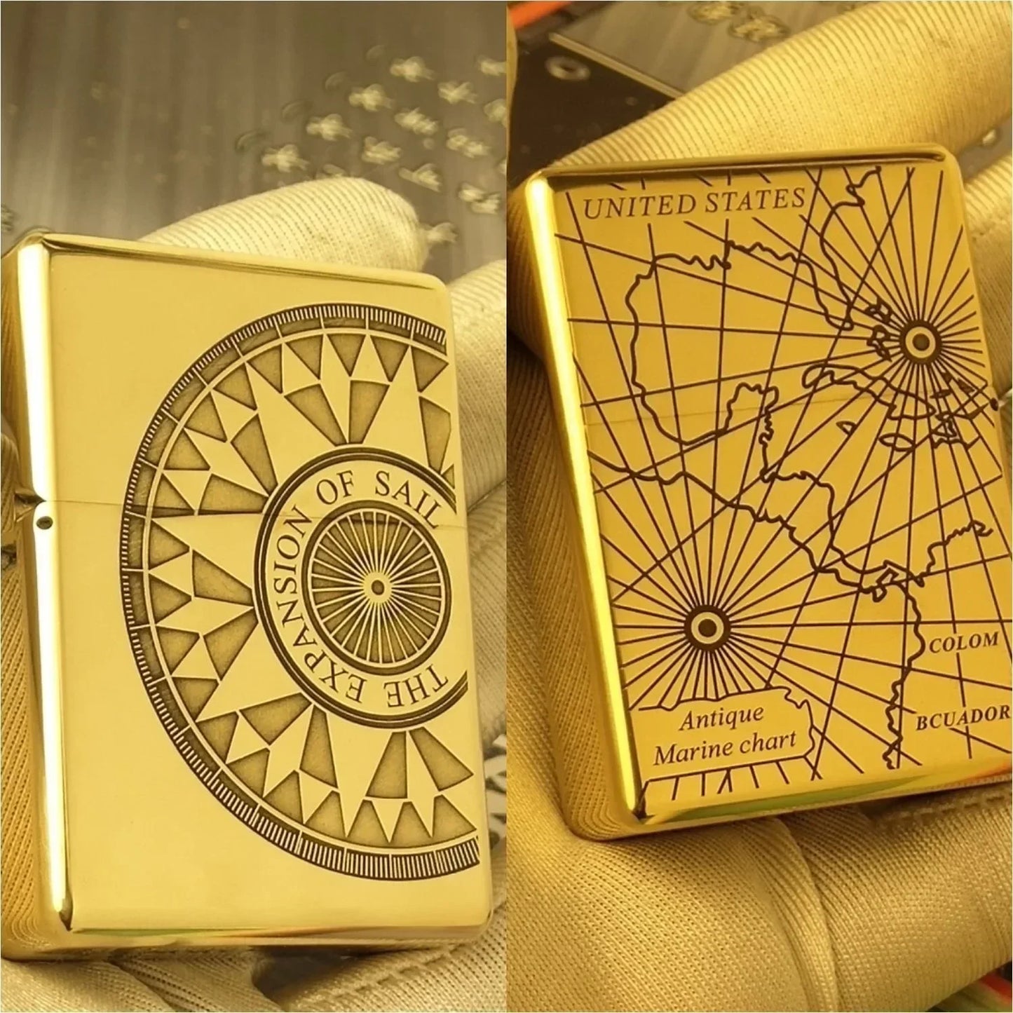 Zorro 912 Retro High End Waterproof Heavy duty Kerosine Lighter 3/5 Hinge Metal Petrol Lighter Men's Gift 150G