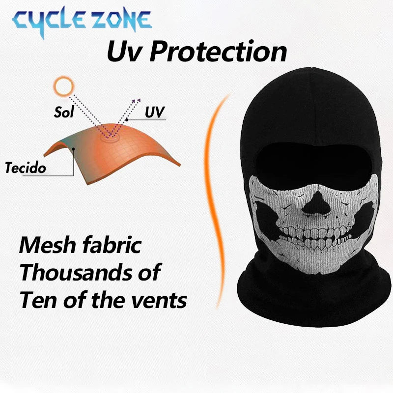 Winter Thermal Motorcycle Mask Windproof Balaclava Cap Face Cover Fleece for Ski Cycling Riding Warm Dustproof Full Face Mask