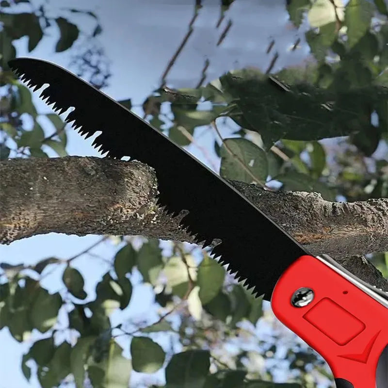 Folding Heavy Duty Hand Saw Camping Tourist Saw Portable Handy Wood Cutting Tool Garden Tree Pruning Trimming Cutting