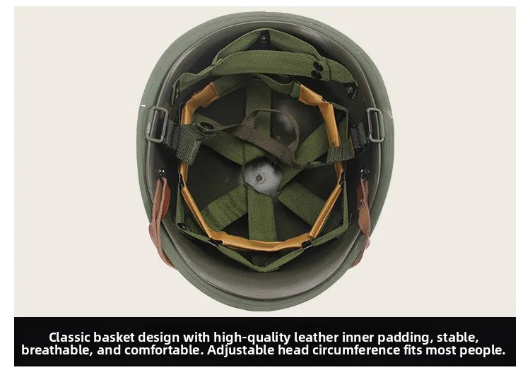 Tactical Battle Helmet Double Layer Anti-Lo Steel Helmet Field Brother Cany Heaear Film And TV Props Military Fan Gear
