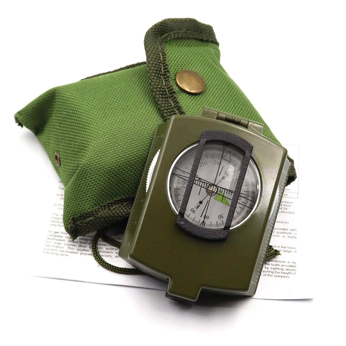 Glow in Dark Shockproof Waterproof Survival Compass for Hiking Camping Hunting Backpacking Outdoor Navigation Essential Gear